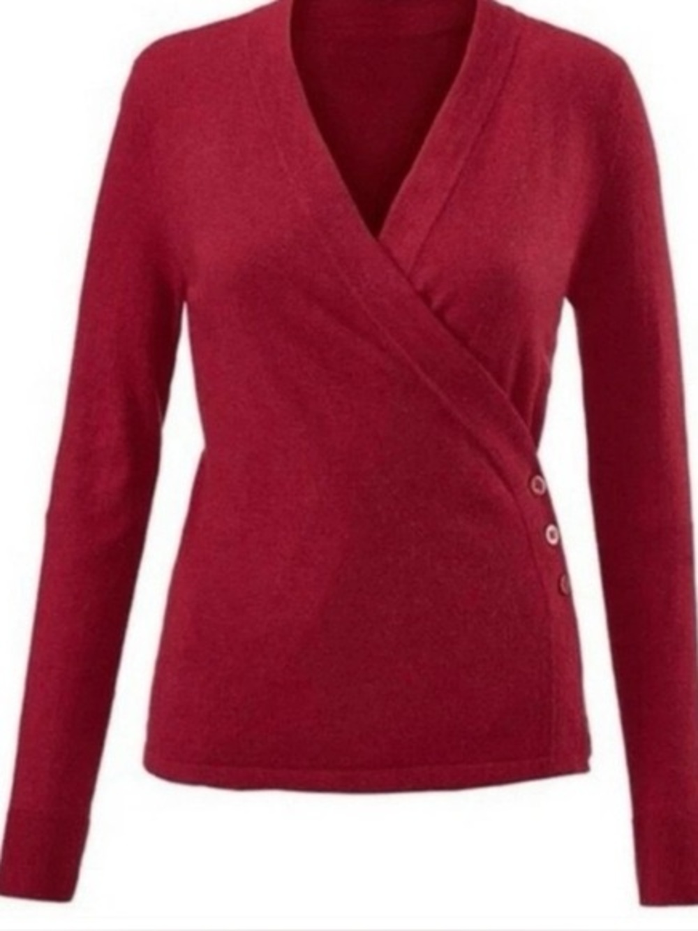 Cabi Womens’ Ballet Cardigan Rhubarb Red, 3160 size LARGE